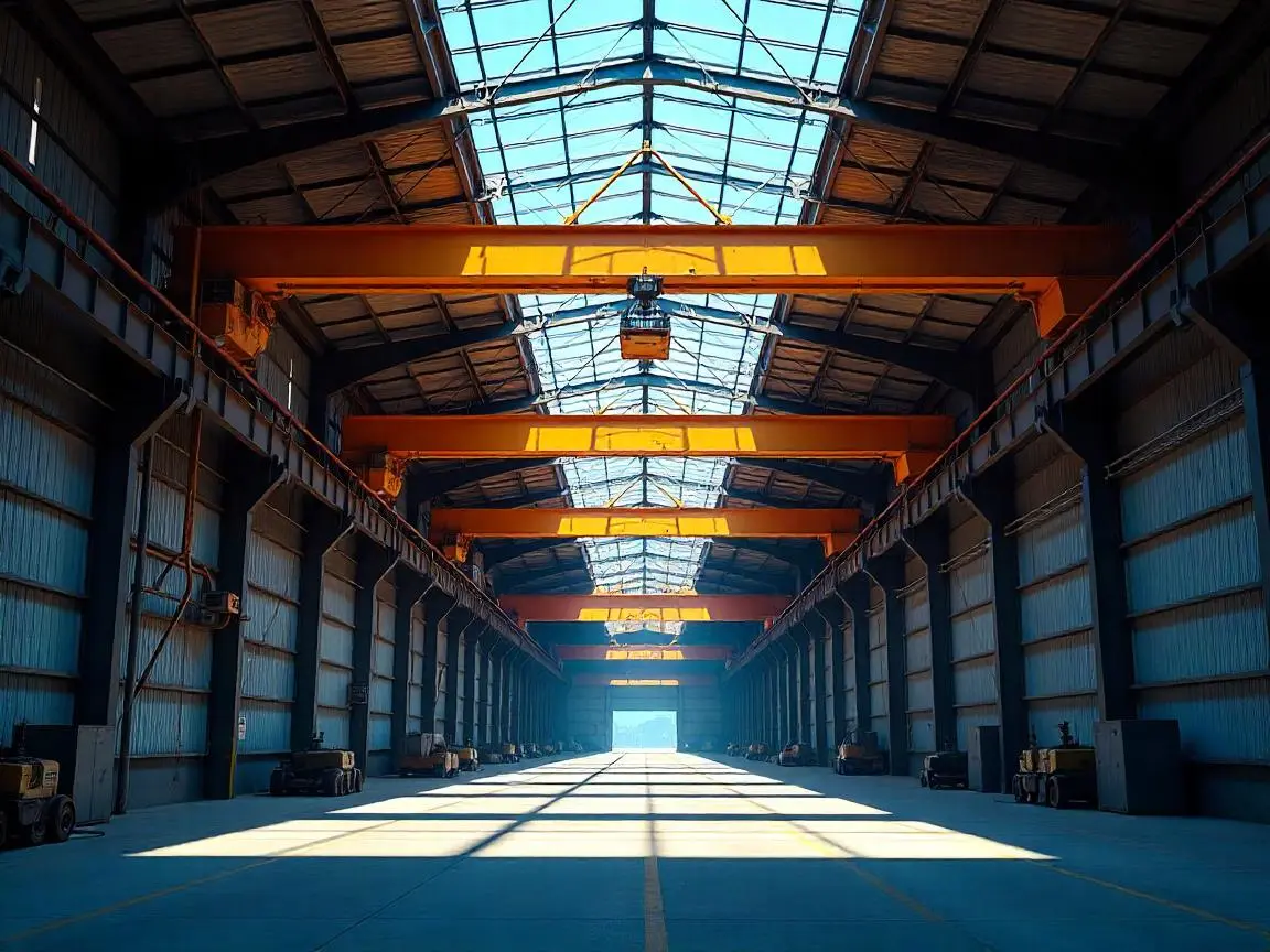 Опорный мостовой кран