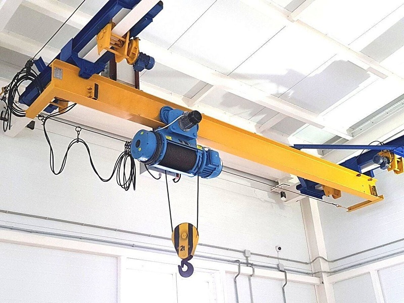 Кран мостовой грейферный