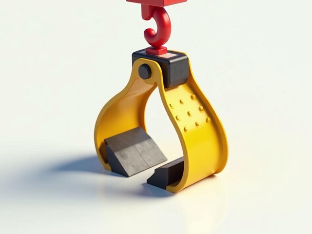 Захват торцевой для труб с фторопластовой вставкой