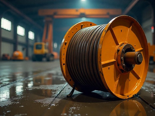 Кабельный барабан козлового крана