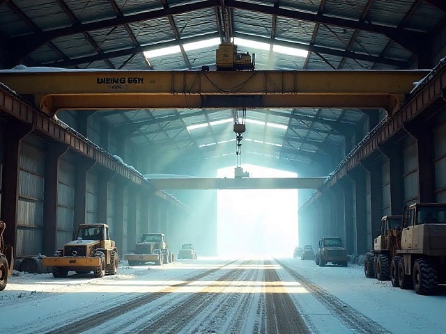 Кран-балка подвесная двухпролетная